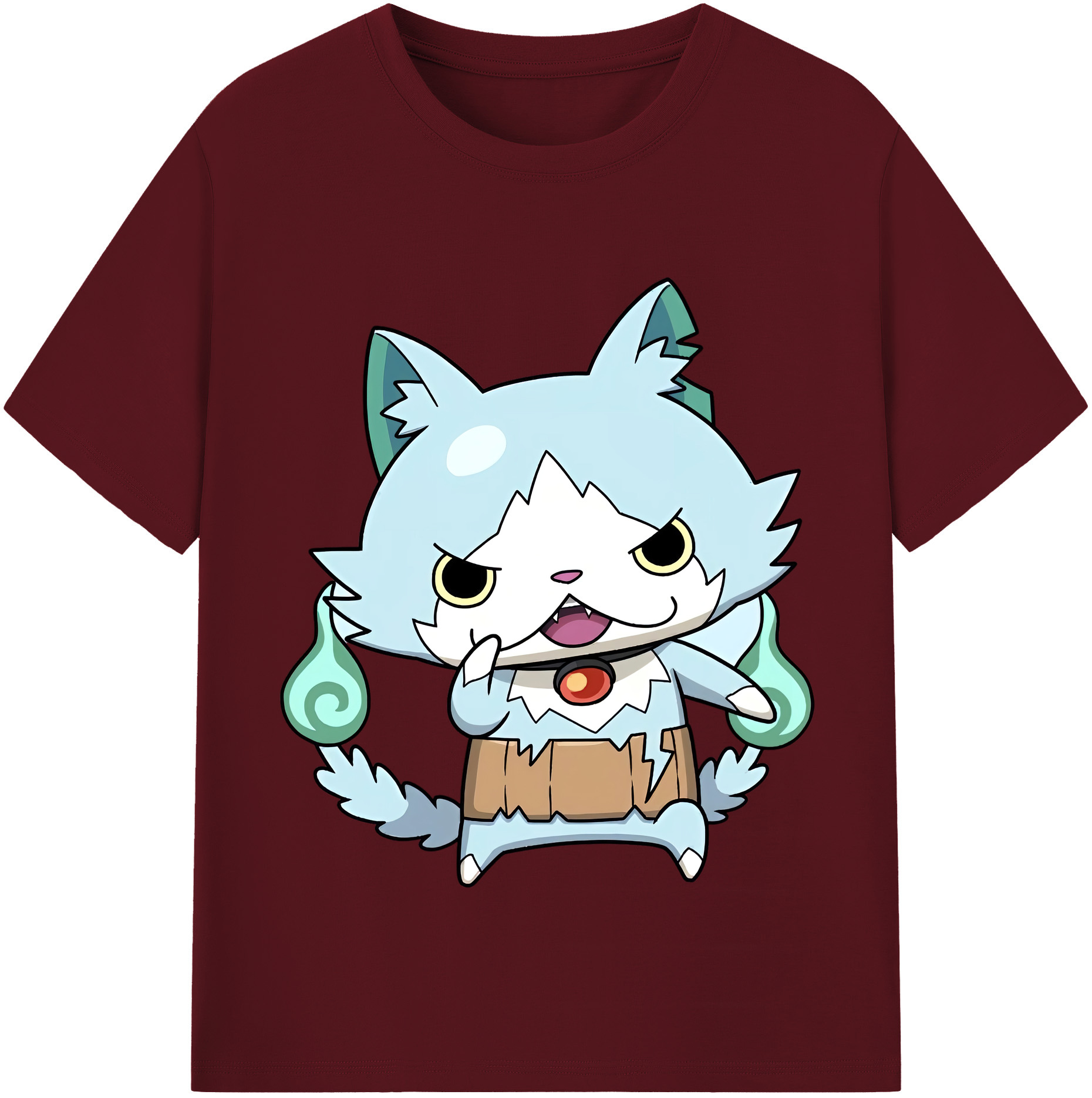 （画像用） 妖怪ウォッチ Yo-kai Watch 綿100％半袖Tシャツ（フロントプリント）